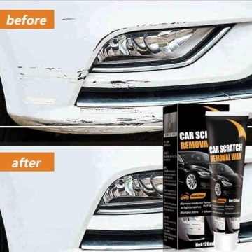 Scratch Remover for Vehicles, 2025 Car Scratch Repair Paste, Car Paint Scratch Repair Polishing Wax, Car Accessories, Scratch Remover Kit with Wipe & Sponge for Vehicles for Deep Scratches (1 pc)