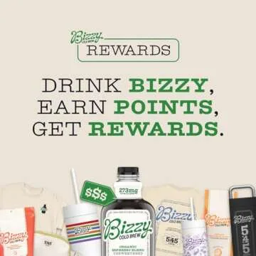 Bizzy Organic Cold Brew Coffee | Smooth & Sweet Whole Bean