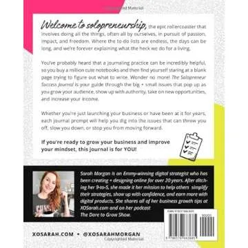 The Solopreneur Success Journal: 100 Prompts for Business Growth and Mindset