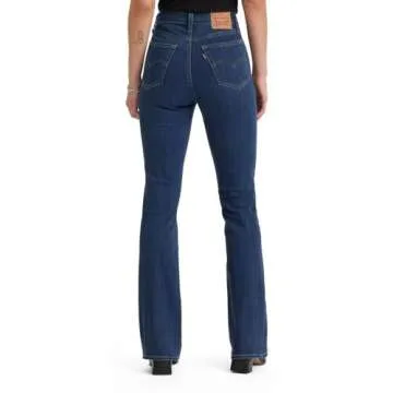 Levi's Women's 725 High Rise Bootcut Jeans, Lapis Dark Horse, 26 (US 2) S