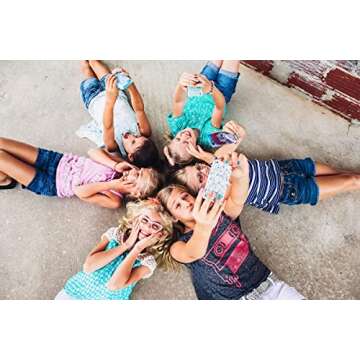 Piggy Paint 100% Non-toxic Girls Nail Polish - Safe, Chemical Free Low Odor for Kids, Rainbow Sprinkles 2 Polish Gift Set