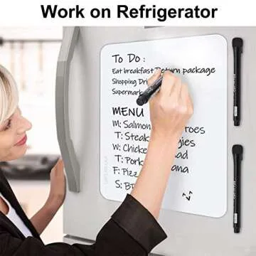 Magnetic Dry Erase Markers 12 Pack with Erasers