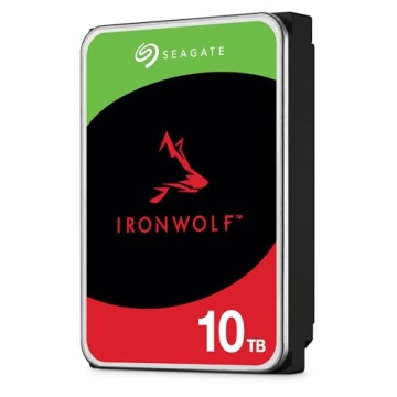 Seagate IronWolf 10TB NAS Hard Drive for Reliable Storage