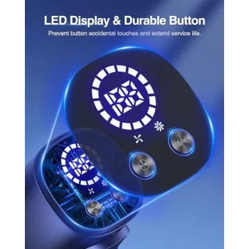 Cordless Vacuum Cleaner with Powerful 28KPA Suction and LED Display