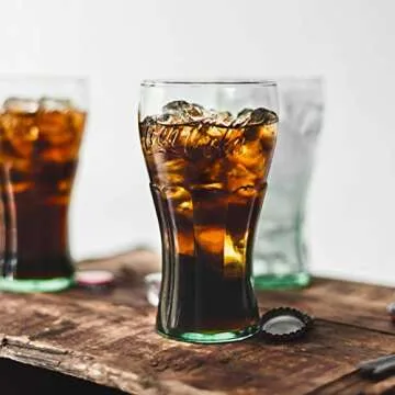 Libbey Coca-Cola Tumbler Glasses Set of 6 for All Ages