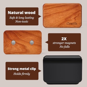 Luxury Wood Car Air Freshener with Natural Scents