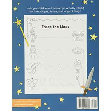 My Magical Preschool Workbook: Letter Tracing | Coloring for Kids Ages 3 + | Lines and Shapes Pen Co...