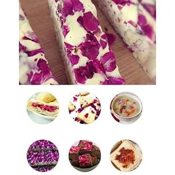 Buy Wahdawn Organic Dried Rose Petals Culinary Grade 7oz