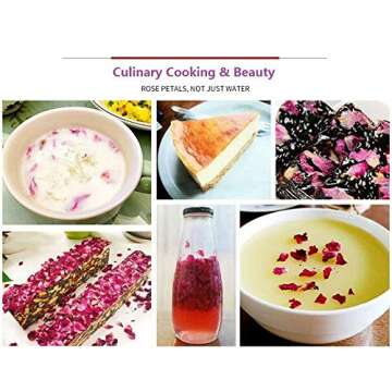 Buy Wahdawn Organic Dried Rose Petals Culinary Grade 7oz