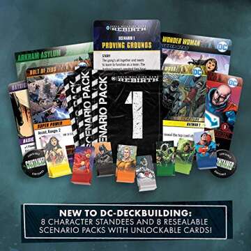 DC Deck-Building Game Rebirth with Campaign Scenarios