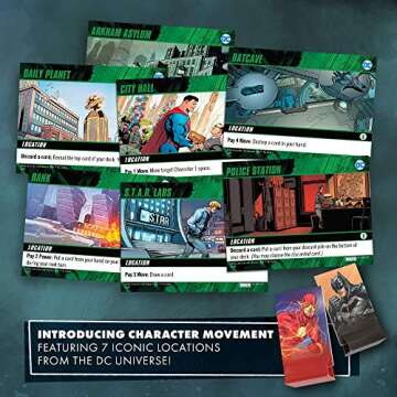 DC Deck-Building Game Rebirth with Campaign Scenarios