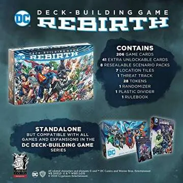 DC Deck-Building Game Rebirth with Campaign Scenarios