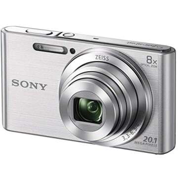 Sony DSC-W830 Compact 20.1 MP Camera for Everyone