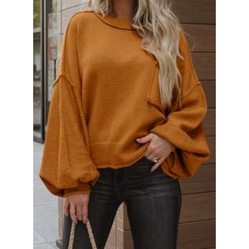 Dokotoo Halloween Sweaters for Women Fall Winter Clothes for Women 2024 Trendy Autumn Fashion Ladies...