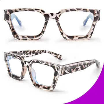 VISOONE Blue Light Blocking Glasses for Stylish Eye Protection