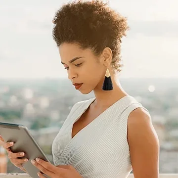 Ponpon Rattan Earrings for Women - Lightweight Summer Style