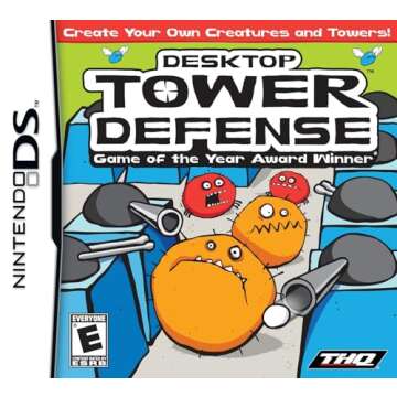 Desktop Tower Defense - Nintendo DS (Renewed) | Engaging Strategy Game