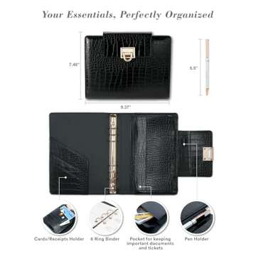 EGOSUNNY Crocodile Muse Journal - Luxury A5 Writing Kit