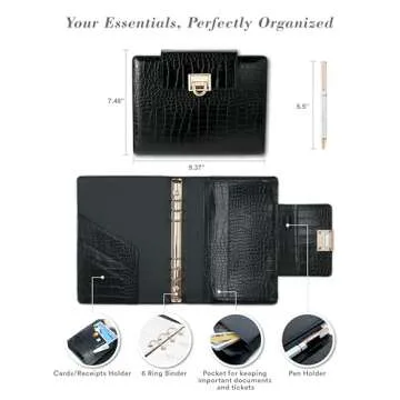 EGOSUNNY Crocodile Muse Journal - Luxury A5 Writing Kit