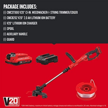 Craftsman V20 Weedwacker String Trimmer & Edger Cordless