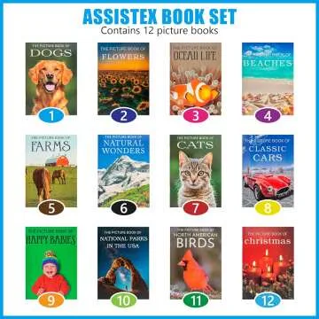 Assistex Picture Book Set for Seniors with Dementia