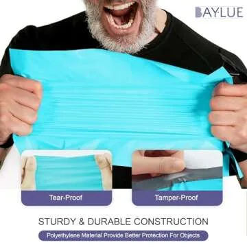 Teal Poly Mailers 9x12 Inch | Strong Adhesive Self-Seal mailer Bags | Tamper, Tear, Water Resistant Shipping Envelopes | Thick Strong Material Polymailer Bags Clothing Bag | 1000 Pack Bulk