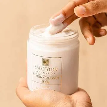 Light Body Cream with Virgin Coconut for All Skin Types