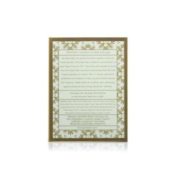 Light Body Cream with Virgin Coconut for All Skin Types