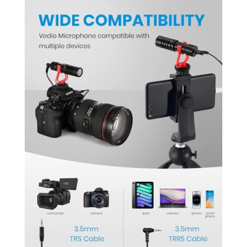 Moukey MCM-1 Video Microphone for Clear Audio Capture