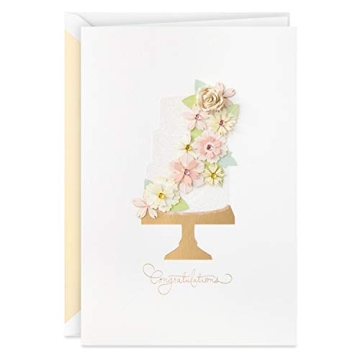 Hallmark Signature Wedding Card - Just the Beginning Perfect for Newlyweds
