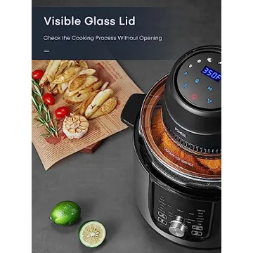 Air Fryer Lid for Instant Pot 6Qt/8Qt Innovative Kitchen Accessory