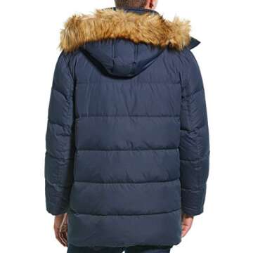 Andrew Marc Men's Legacy Conway Hooded Matte Shell Parka Jacket - Stylish & Functional