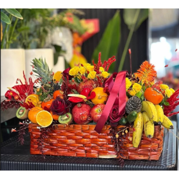 گل میوه ای شب یلدا