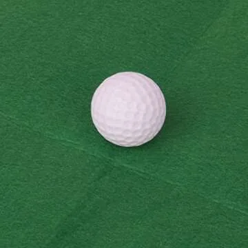 Toilet Golf Potty Time Putter Game - Funny White Elephant Gag Gifts for Adults Men Dad - Stupid Pranks Joke Dirty Christmas Holiday Present Exchange Ideas - Mini Bathroom Putting Green Mat Toy Set