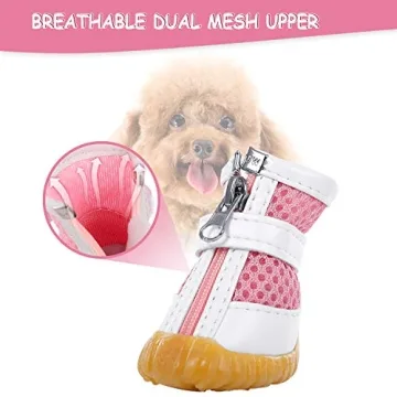 Breathable AOFITEE Dog Shoes for Small Pet Paw Protection