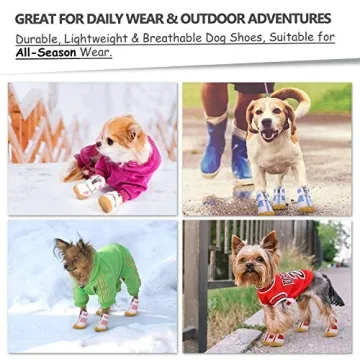 Breathable AOFITEE Dog Shoes for Small Pet Paw Protection