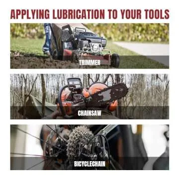 Thorstone Bicycle Push-Type Mini Grease Gun | One Handed Operation | Needle Nozzle Easily Grease Small Fittings