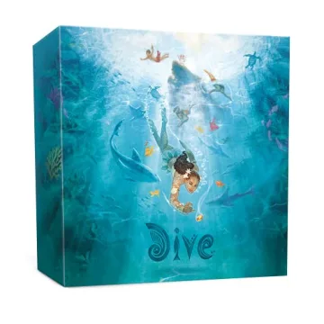 Sit Down! Dive Board Game - Dive Into Fun with Transparent Cards!