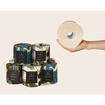 TUSHY Bamboo Toilet Paper - Soft Eco-Friendly 8 Pack