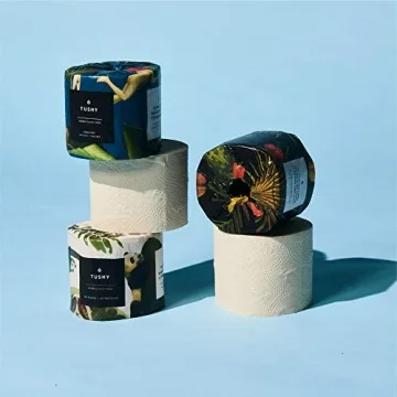 TUSHY Bamboo Toilet Paper - Soft Eco-Friendly 8 Pack