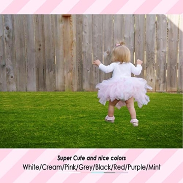 Marchare Baby Lace Socks 3/5/6 Pack Baby Girls' Ruffle Socks Eyelet Princess Cotton Socks 0-3/3-6/6-12/12-36 Months