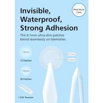 EasyDerm Acne Patch - Ultra Thin Hydrocolloid Treatment