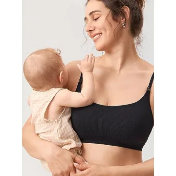 MOMANDA Women's Stylish Nursing Bra for Ultimate Comfort