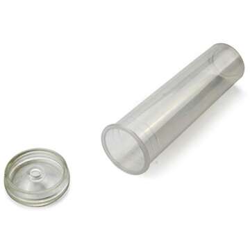 10Pcs 60Ml Floral Tubes with Rack Holder for Milkweed Cuttings