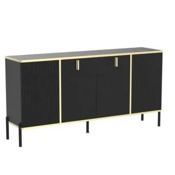 FAMAPY Elegant Sideboard Buffet with Pop-Up Drawers