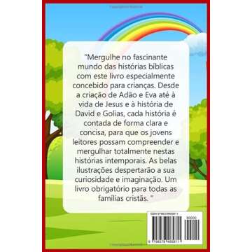 Histórias Bíblicas Para Crianças: Ilustrações e Ensinos