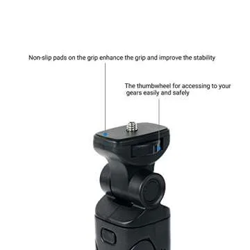 JJC Wired Remote Shooting Grip for Sony Cameras
