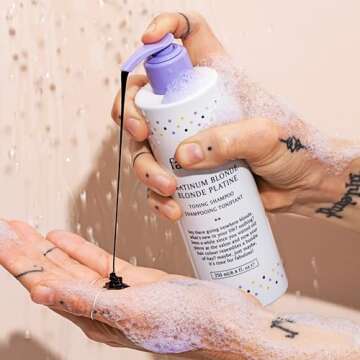 EVO Fabuloso Platinum Blonde Shampoo for Vibrant Color