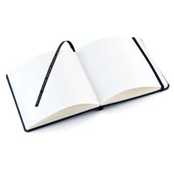 Pentalic 5.5" x 5.5" Aqua Journal, Watercolor, 48 Pages, Blue