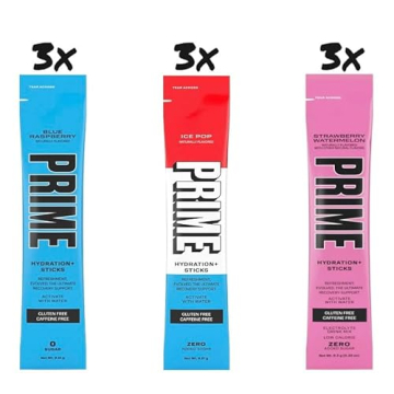 Prime Hydration Sticks Variety Pack - Refreshingly Delicious